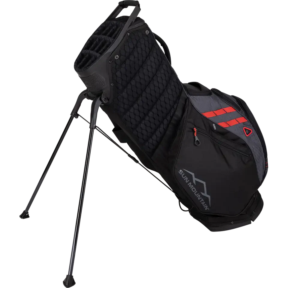 H2NO Lite 14-Way Stand - BLACK / STEEL / RED