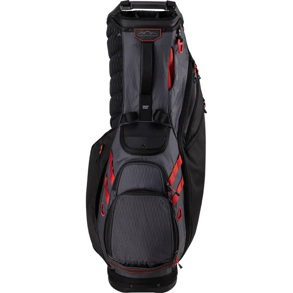 H2NO Lite 14-Way Stand - BLACK / STEEL / RED