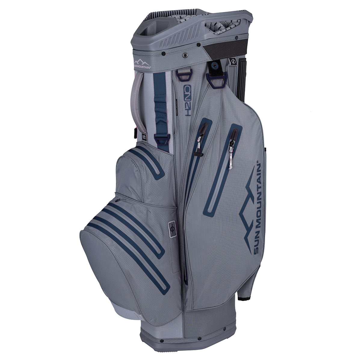 H2NO Lite Cart Bag - Cadet/Nickel