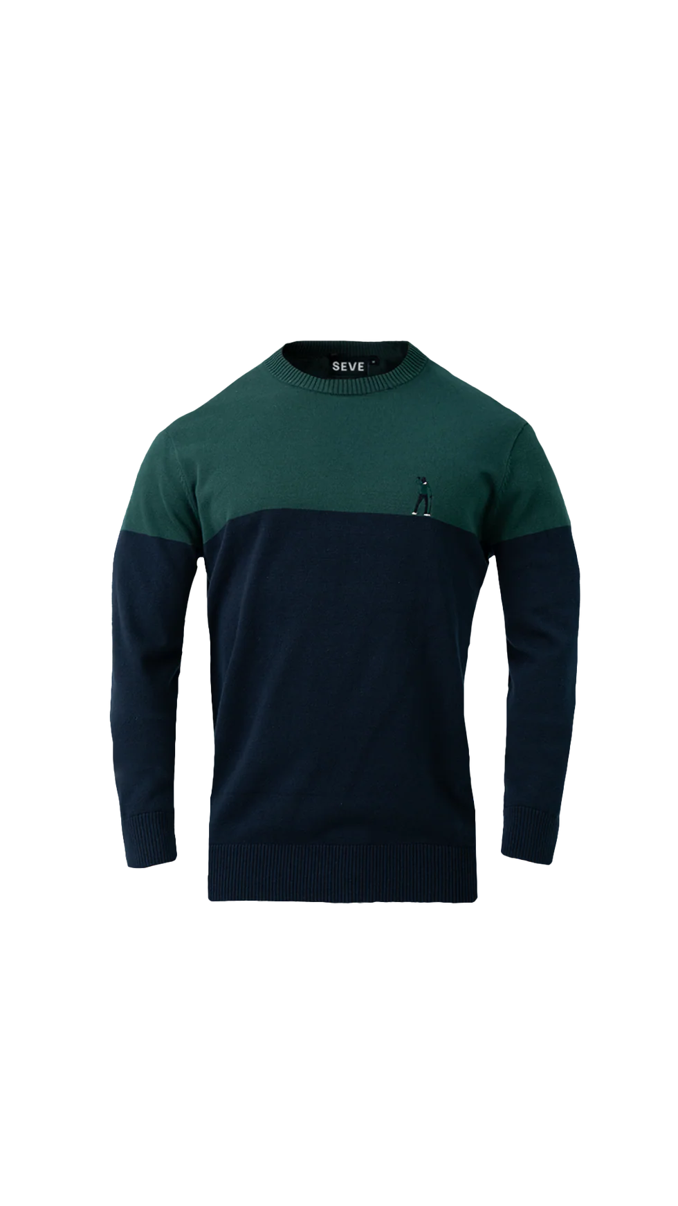 BLOCK ROUND NECK