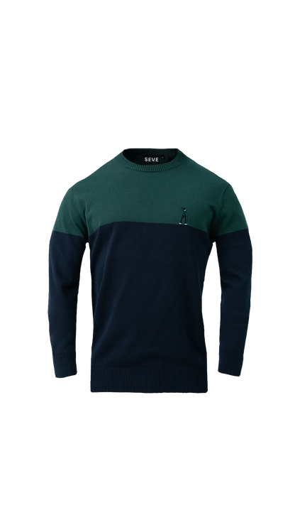 BLOCK ROUND NECK
