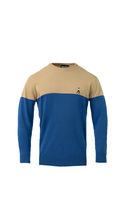 BLOCK ROUND NECK