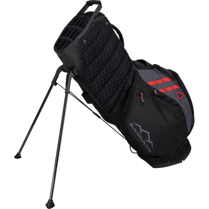 H2NO Lite 14-Way Stand - BLACK / STEEL / RED