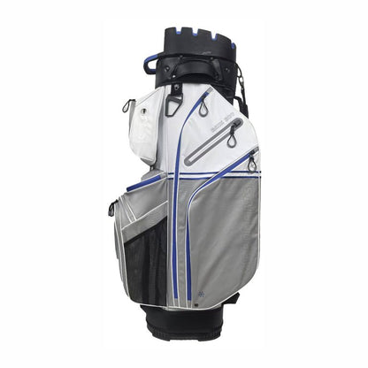 Fastfold 10" Polaris vagn bag - Grey/white/Blue