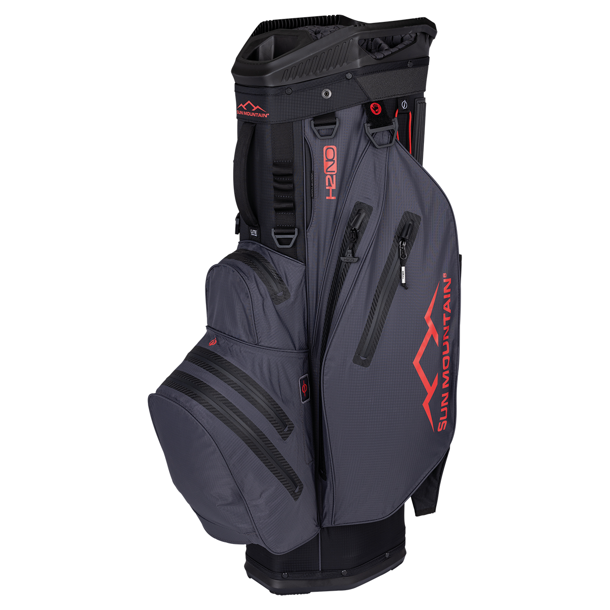 H2NO Lite Cart Bag - Cadet/Nickel