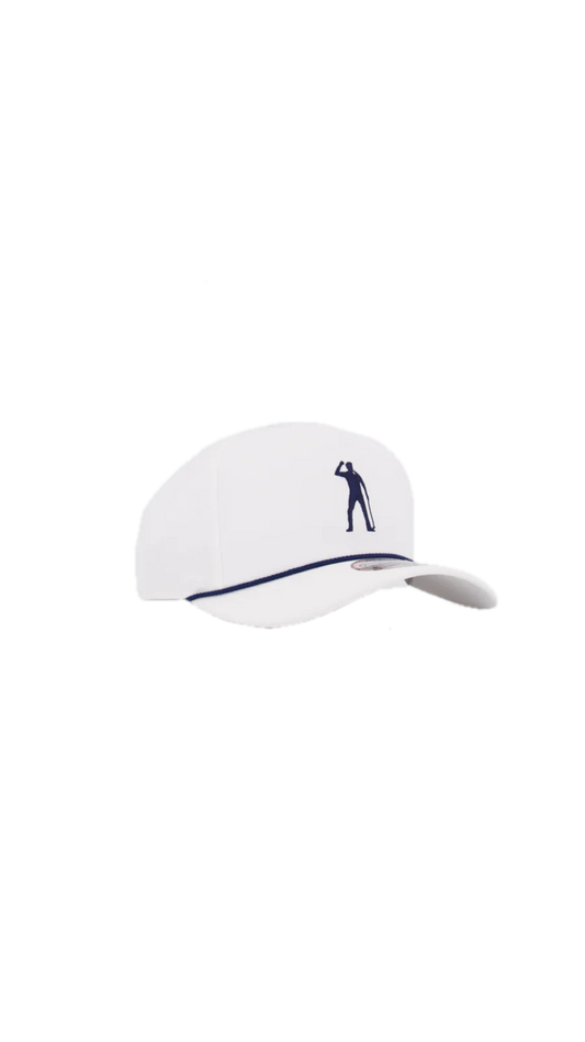 1980 ROPE CAP WHITE/NAVY